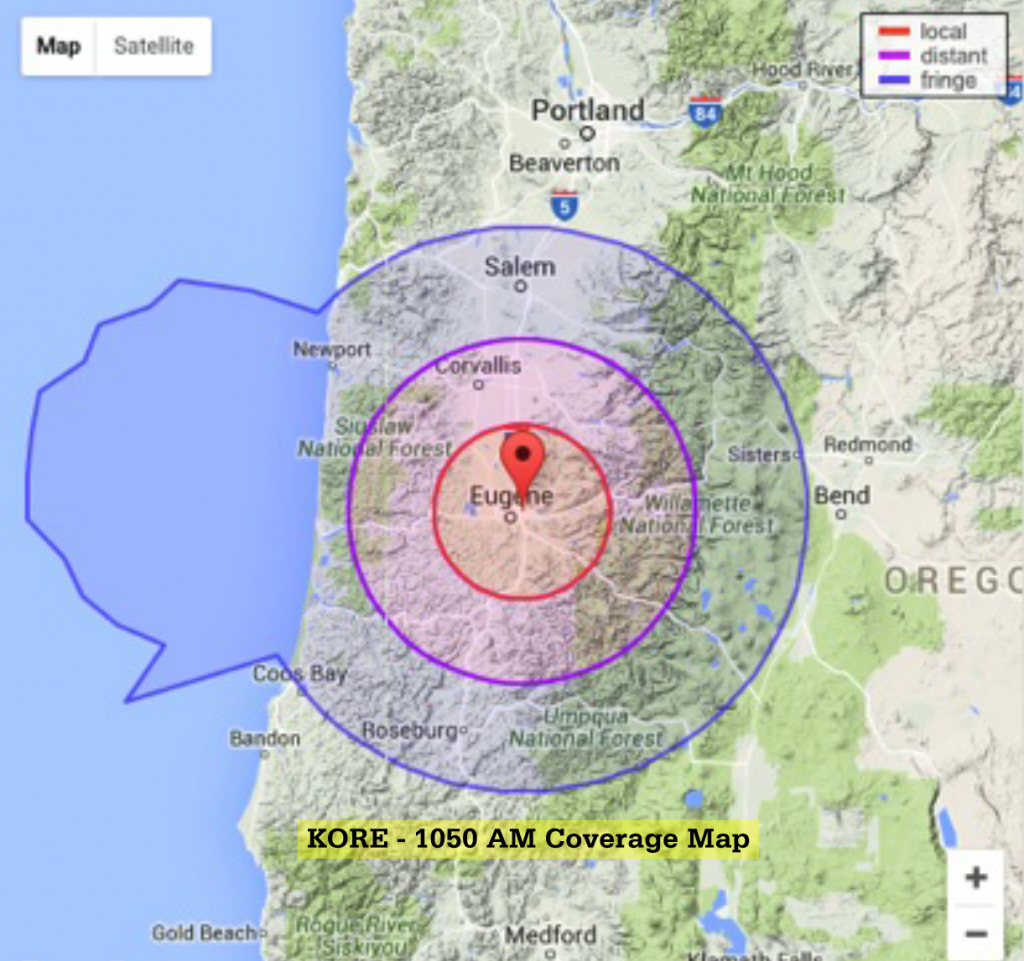 AM Coverage Map